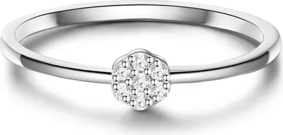 Produktbild von Glanzstücke München Ring Sterling Silber Zirkonia 50080468 56
