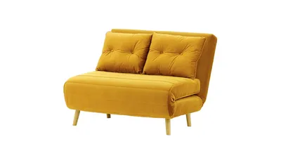Produktbild von SLF24 - Ausklappbaresofa Flic 103 cm - Senf - Velluto 8