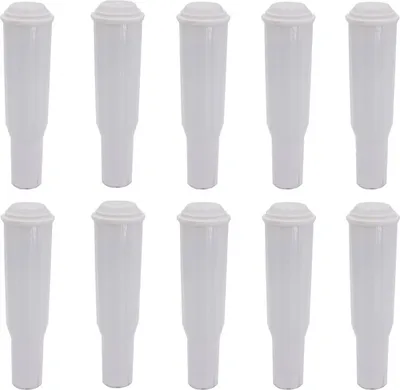 Produktbild von 10x Trade-Shop Wasser-Filter Filter-Patrone für verschiedene Jura Impressa Kaffeevollautomaten wie Subito, Evolution, Cappucinatore