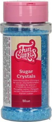 Produktbild von FunCakes bunter Zucker Blau 80 g