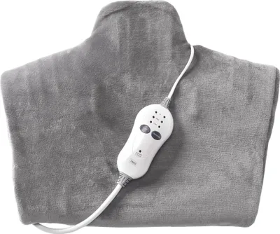 Produktbild von Trebs 2-in-1 Wärme- und Massagekissen 100 W Grau 99360