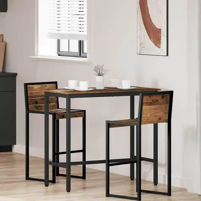 Produktbild von "Schlussverkauf" Tisch 1 PC  - Modernen Stil - Esszimmertisch - Altholz 100x50x90,5 cm Ingenieure Holz und Stahl  C9701