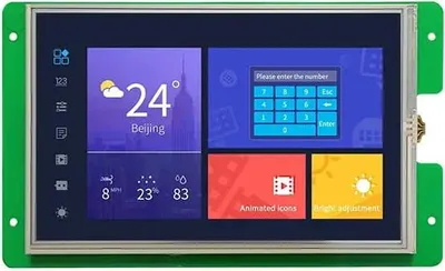 Image de LCD 7,0" 800x1280 résistifs Ecran tactile DWIN HMI