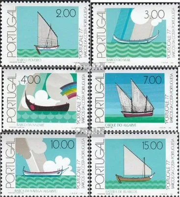 Produktbild von Briefmarken Portugal 1977 Mi 1378y-1383x (kompl.Ausg.) postfrisch PORTUCALE 77