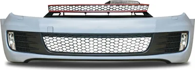 Produktbild von Front Stoßstange Kühlergrill Gitter Nebelscheinwerfer Spoiler für VW Golf 6 VI