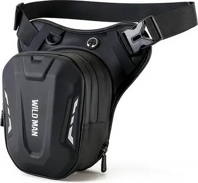 Produktbild von Motorrad- und Fahrradtasche WILDMAN L1 3L, Schwarz