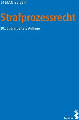 Produktbild von Strafprozessrecht