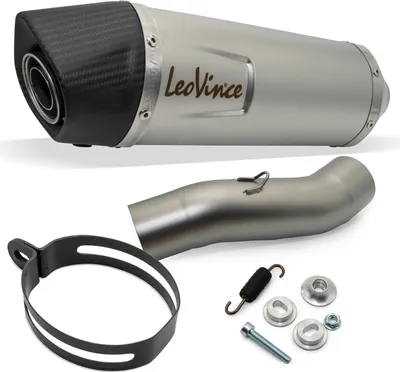 Produktbild von LeoVince LV One Evo Slip-On-Auspuff Edelstahl genehmigt für KAWASAKI ZX-6R NINJA