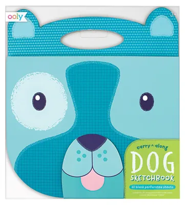 Obrázek produktu pro Ooly Skizzenbuch Hund - tragbares Zeichenbuch für Kinder