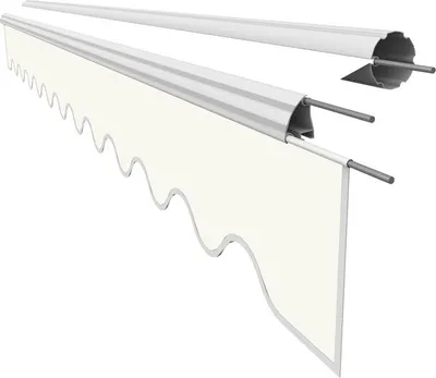 Produktbild von Leudus Markisen Volant für 3m Markisen Markisenbespannung Sonnenschutz Ersatzstoffe Sonnenmarkise fertig genäht (2,82x0.21m, SPD011)