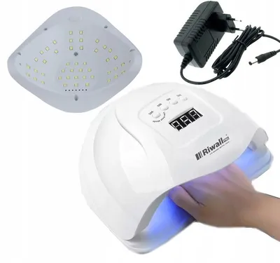 Zdjęcie produktu dla Lampa Do Paznokci UV Led 220W Do Hybryd Żeli Mocna Hybrydy Riwall RL-01