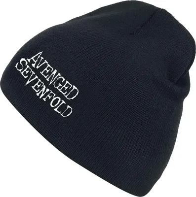 Imagen del producto de Gorro tipo "beanie" con el logo de Avenged Sevenfold (A7X)