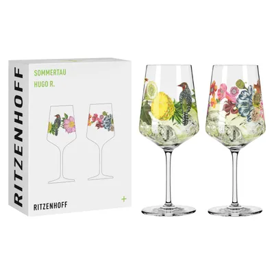 Produktbild von Sommertau Aperitifglas-Set #5, #6 Von Olaf Hajek