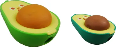 Produktbild von Einzelner Radiergummispitzer mit Behälter Avocado Tochain