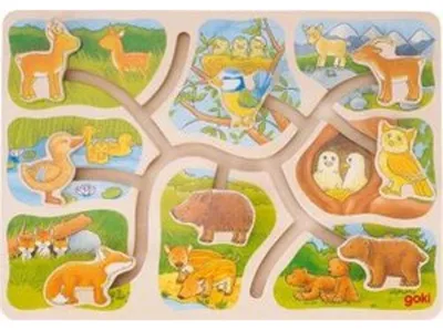 Produktbild von Schiebepuzzle Wer gehört zu wem?