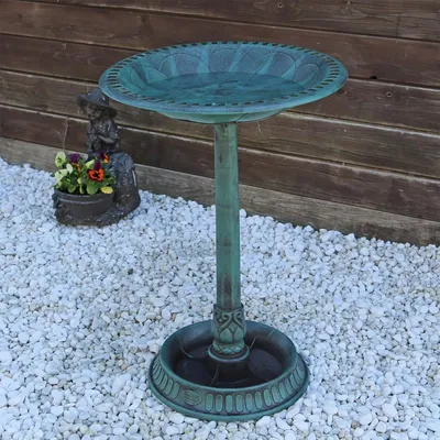 Produktbild von CLGarden Vogeltränke VGT2 Vogelbad Vogel Tränke Bad für Balkon Terrasse Garten