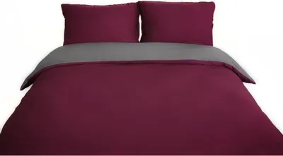 Obrázek produktu pro Oboustranné ložní prádlo z mikrovlákna se zipem, na jednolůžko a dvoulůžko 200 x 200 cm + 2x 80 x 80 cm