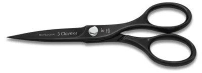 Küchenschere 20 cm, rostfreier Stahl, schwarz, 3 Stück