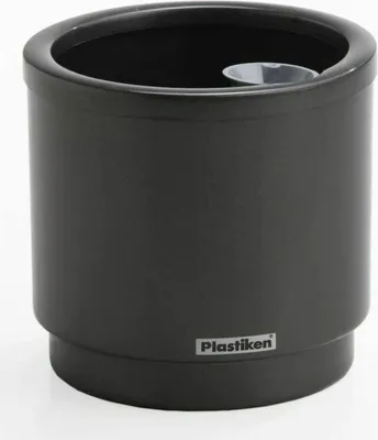 Produktbild von PLASTIKEN Blumentopf mit Wasserreserve Hidrojardinera - Ø26 cm - Anthrazitgrau