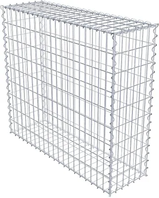 Immagine prodotto di Gabbione 100 cm x 90 cm x 30 cm (L x H x P), maglia 5 cm x 10 cm, spirale