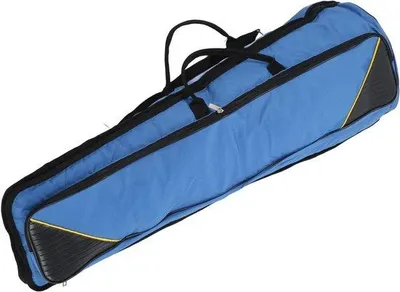 Produktbild von Trompetentasche für Gig - Wasserfestes Instrumentenkoffer - 87 cm Länge - Blauer Oxford-Stoff