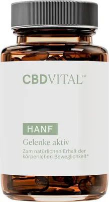 Produktbild von CBD VITAL - Gelenke aktiv Komplex | 60 Kapseln | Glucosamin, Chondroitin & MSM