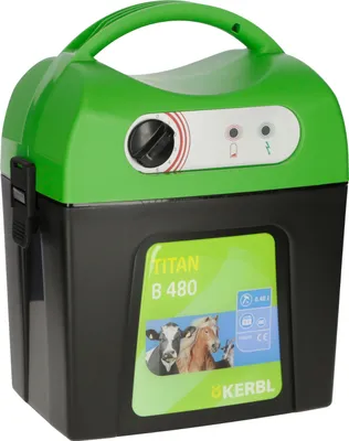 Produktbild von Kerbl Titan B480 Weidezaun 9V Batteriegerät 392504