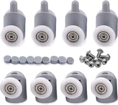 Produktbild von 8 Duschtürrollen, Laufrollen