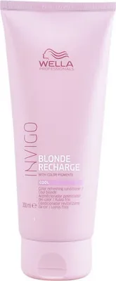 Zdjęcie produktu dla Wella Invigo Blonde Recharge Odżywka odświeżająca kolor 200 ml