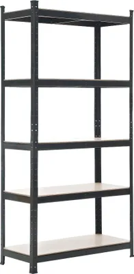 Produktbild von Lagerregal HLO-CP126 90x40x180cm schwarz