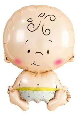Obrázek produktu pro Fóliový balónek Baby boy 37 x 55 cm – Godan