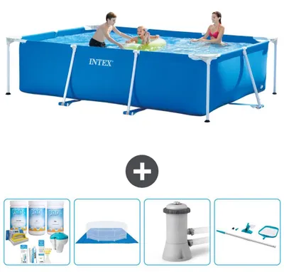 Produktbild von Rechteckiger Frame Pool - 300x200x75 cm - 5-teilig S20837