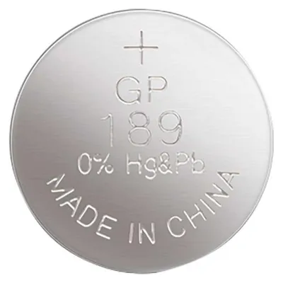 Zdjęcie produktu dla GP 050189AC10 10 GP Knopfzellen V 10 GA/LR54 1,5 V