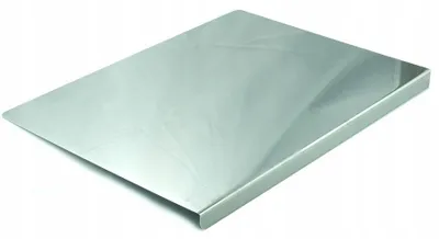 Image de Elhandel Plaque de cuisson en acier inoxydable 40x30 cm