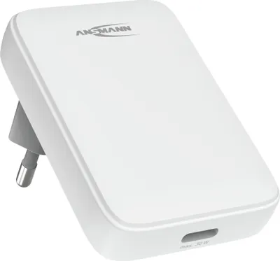 Produktbild von ANSMANN USB C Ladegerät, Schnellladegerät USB Adapter, flaches Netzteil