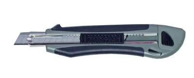 Obrázek produktu pro MAUL Cutter Profi 9 mm nerozbitný protiskluzový pogumovaný plast guma ocel kov 14,2 cm šedý