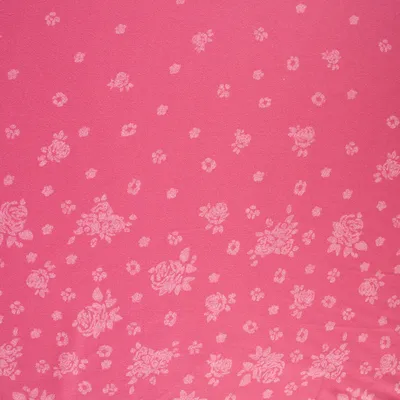 Produktbild von Baumwollstoff Meterware Trachten Rosen pink rosa 150cm