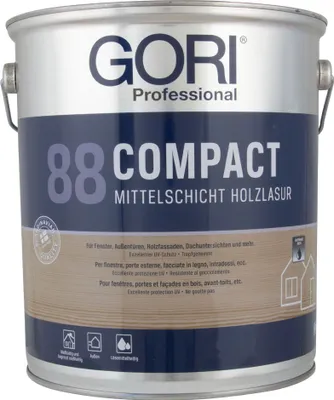 Produktbild von GORI 88 COMPACT-LASUR2,5 Liter  7809 Mahagoni