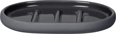 Produktbild von Blomus Seifenschale Sono, Seifenablage, Badablage, Seifenschälchen, Keramik, Magnet, 10 x 13 cm, 66286