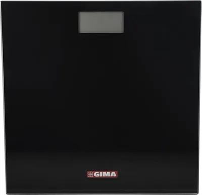 Immagine prodotto di GIMA 27248 bilance pesapersone Quadrato Nero Bilancia pesapersone elettronica
