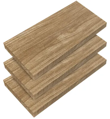 Produktbild von CASARIA® 3x Wandregal Holz Eiche Regal mit Halterung 15kg Tragkraft Hängeregal Küche Wohnzimmer Flur Wand Schweberegal Bücherregal Regalbrett Schwebend 50cm