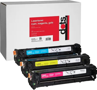 Immagine prodotto di dots 1227,0030-DOTS Dots Toner ers. HP 3x128A CMY