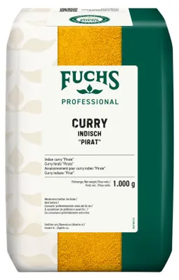 Produktbild von Fuchs Professional Curry indisch Pirat GV Gewürzmischung 1000g