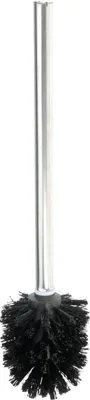 Produktbild von WC Bürste 35cm Edelstahl Toilettenbürste Badezimmer Zubehör Hygienebürste WC Reinigung silber schwarz