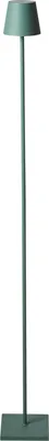 Produktbild von BELIANI Stehlampe Grün Metall Kabellos Wiederaufladbar Akku Touch Funktion Dimmfunktion USB Kabel Indoor Outdoor Stehleuchte