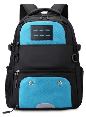 Produktbild von Sportrucksack mit Ballfach & Schuhfach, Laptopfach 15,6 Zoll, Blau