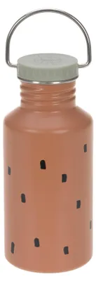 Kinder-Trinkflasche Edelstahl 500 ml mit Sportbecher, leckdicht