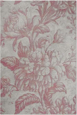 Produktbild von Vintage, gealtertes Pflanzenmotiv, Blumen – Vinylteppich – 80x120 cm – Indoor Teppich – Flur – Pflegeleicht – Modern