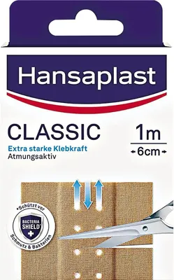 Produktbild von Hansaplast Pflaster CLASSIC 1009227 6cmx1m