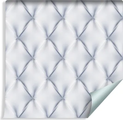 Obrázek produktu pro 10m VLIES TAPETE Roll Grey Pattern Motif Quilted Geometry XXL